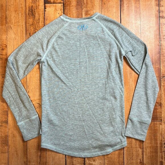 Under Armour Girls size L Long Sleeve Cold Gear Fitted Tshirt - Picture 4 of 4
